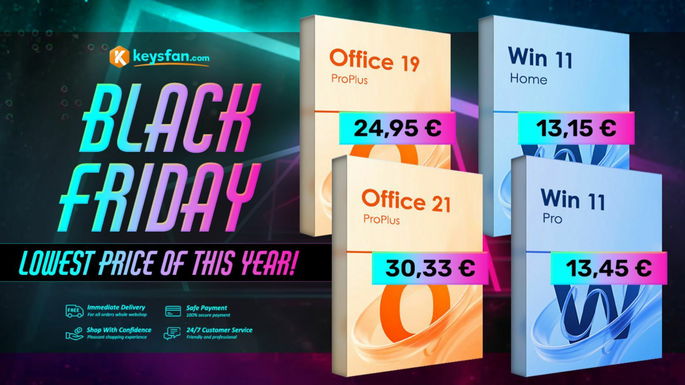 Black Friday Sale da Keysfan