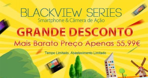 DEAL ALERT: Promoção dos Blackview dá desconto até 70€, desde smartphones a câmaras