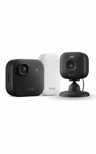Blink Câmara exterior 2K+ com Câmara Mini 2K+, preta