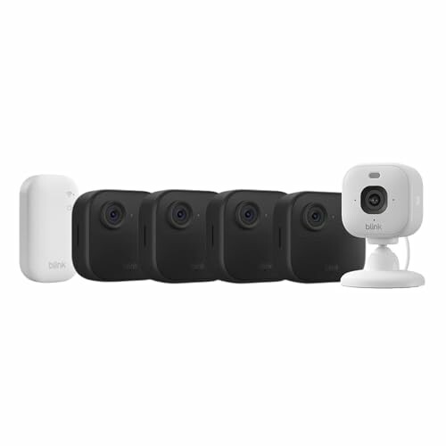 Blink Outdoor 4, c&acirc;mara exterior + Mini 2K+, branco, m&oacute;dulo Sync Core