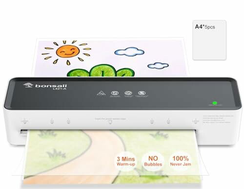 Bonsaii Plastificadora A4 80-100 Micrones