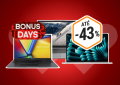 Bonus Day na Worten: 5 portáteis com descontos até 43% só este fim de semana