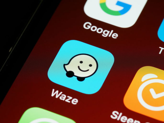 aplicação Waze