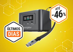 Caiu a energia? Este gerador elétrico portátil de 100 W está por apenas 80 € na Amazon!