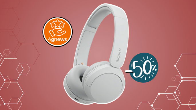 Sony WH-CH520 com desconto de 51%