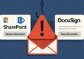 Campanha de phishing imita SharePoint e DocuSign e engana milhares de utilizadores