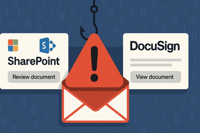 Campanha de phishing