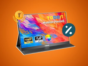 Campeão de vendas: o monitor portátil da Yodoit está por menos de 80€ na Amazon!