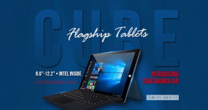 Até 50% de desconto em tablets: CUBE iWork8 Air a 73€ com Windows 10 e Android
