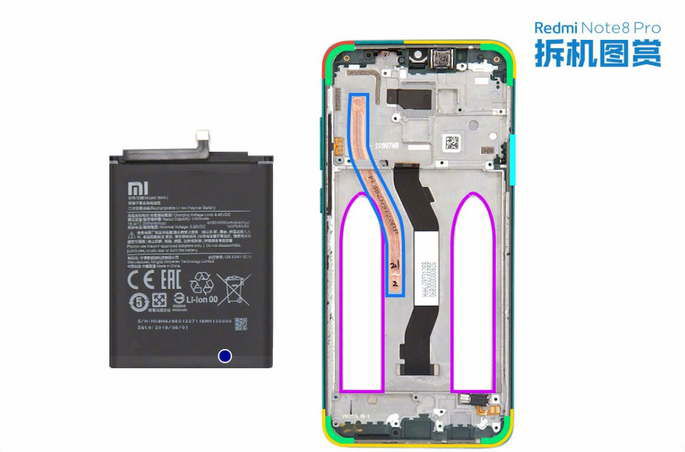 xiaomi redmi note 8 pro teardown