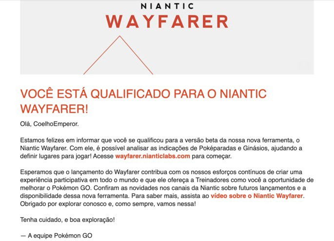 Niantic Wayfarer