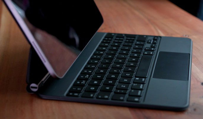 O novo Magic Keyboard do iPad Pro