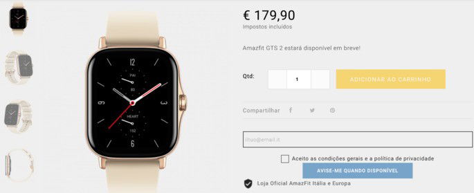 Amazfit GTS 2
