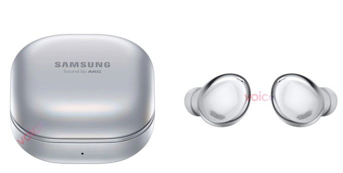 Samsung Galaxy Buds Pro em Phantom Silver (prateado)
