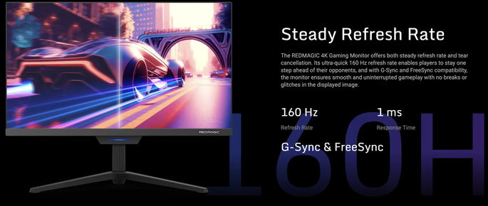 RedMagic Monitor Gaming 4K