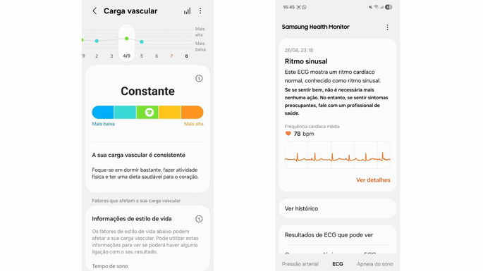 Samsung Galaxy Watch8 saúde