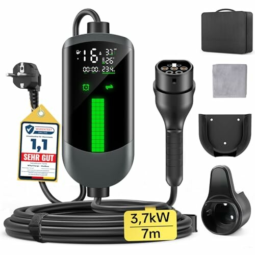 Cargador Coche Electrico Wallbox 3,7 kW 7M