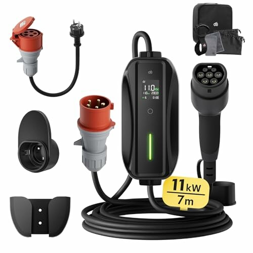 Cargador EV 11kW 7 m