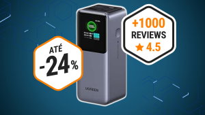Carrega tudo e mais um pouco com esta powerbank por apenas 55 € na Amazon!