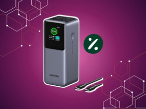 Carrega tudo: o UGREEN Nexode Power Bank de 20 000 mAh ronda os 70€ na Amazon!