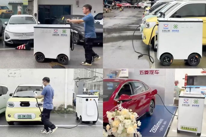 carregador de VE autónomo