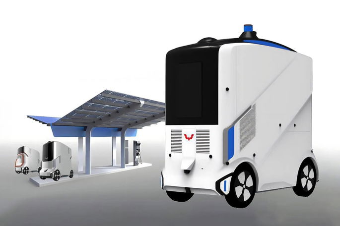 carregador de VE autónomo