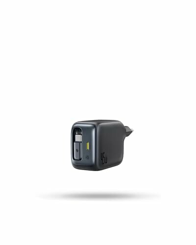 Carregador USB-C Baseus Enercore 45 W com cabo retr&aacute;til