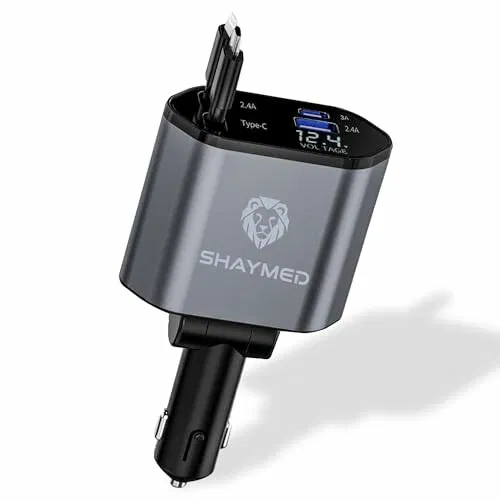 Carregador USB C retrátil Shaymed