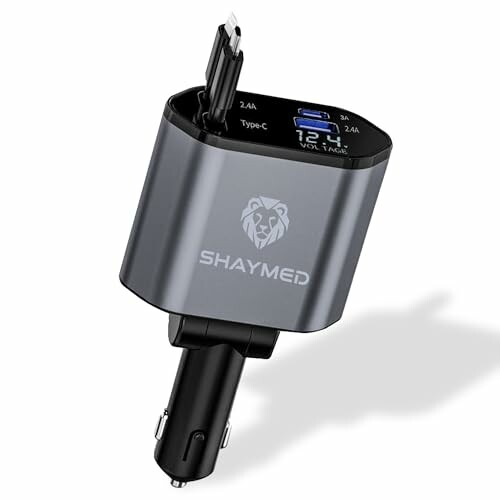 Carregador USB C retr&aacute;til Shaymed