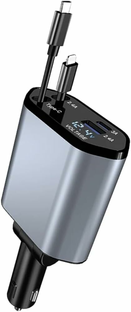 Carregador USB C retrátil Shaymed