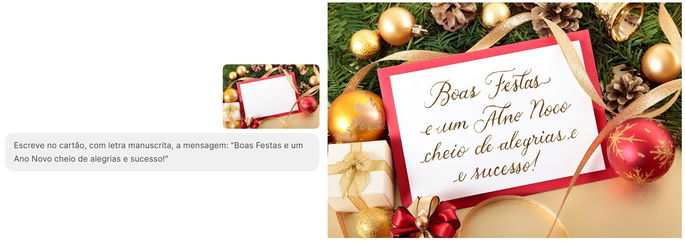 Cart&atilde;o de natal Freep!k