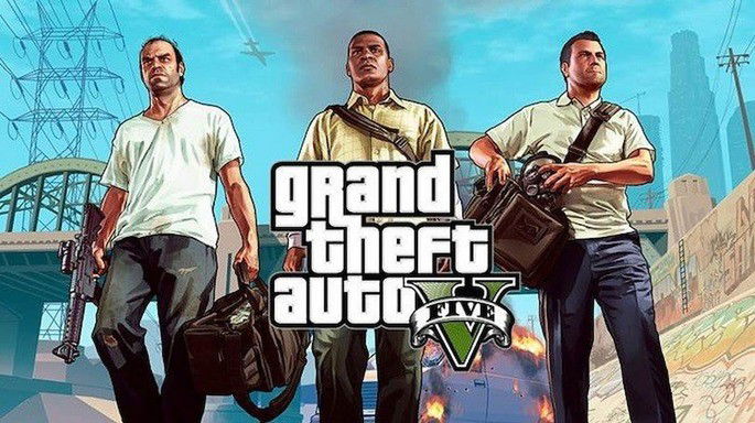 Cartaz do GTA V
