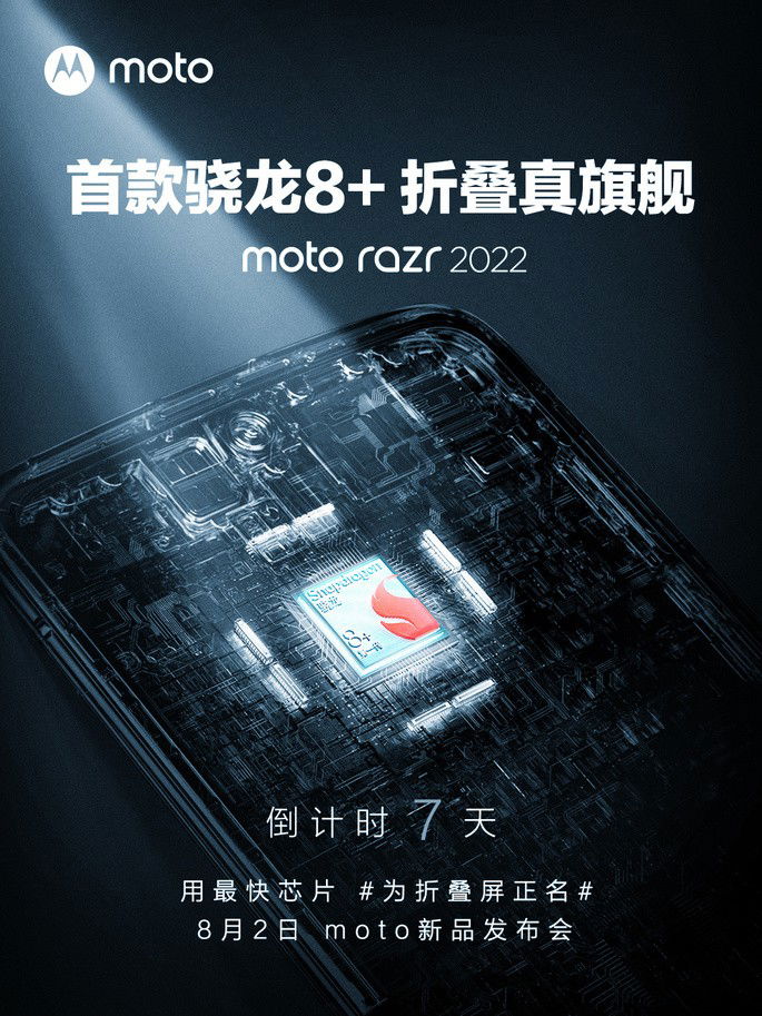 Cartaz Motorola Razr 2022