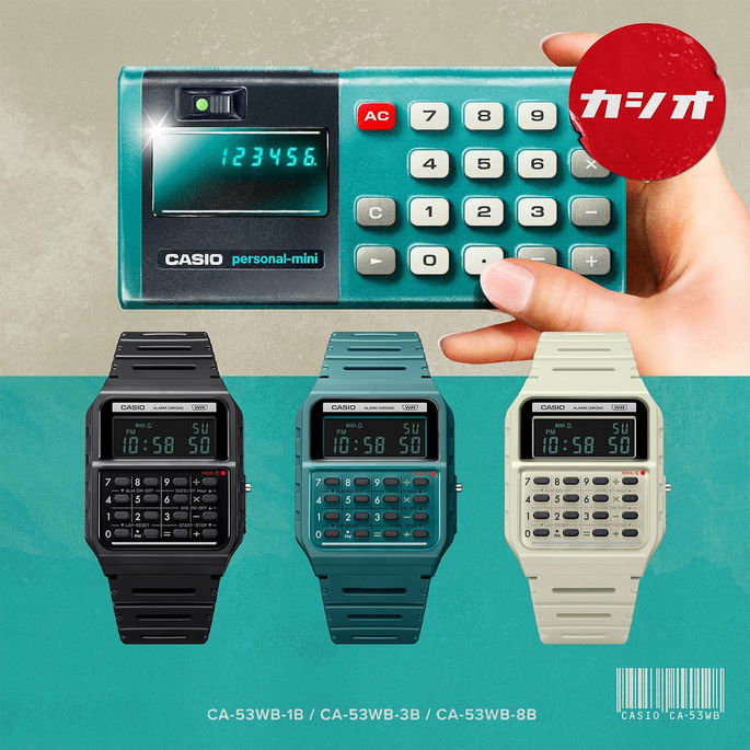 Casio lança relógio inspirado no clássico com calculadora