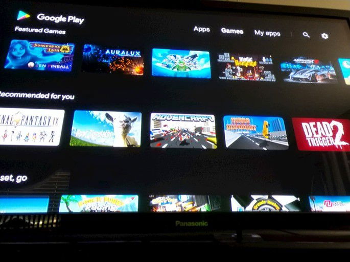 Android TV Google Play Store