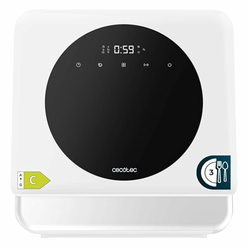 Cecotec Bolero Aguazero 1100, m&aacute;quina de lavar loi&ccedil;a compacta de bancada