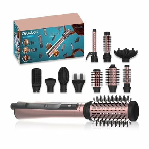 Cecotec Cepillo de Aire 10 en 1 CeramicCare 1200 W