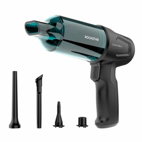 Cecotec Conga Rockstar Micro Hand, aspirador de m&atilde;o sem fios, 80 W