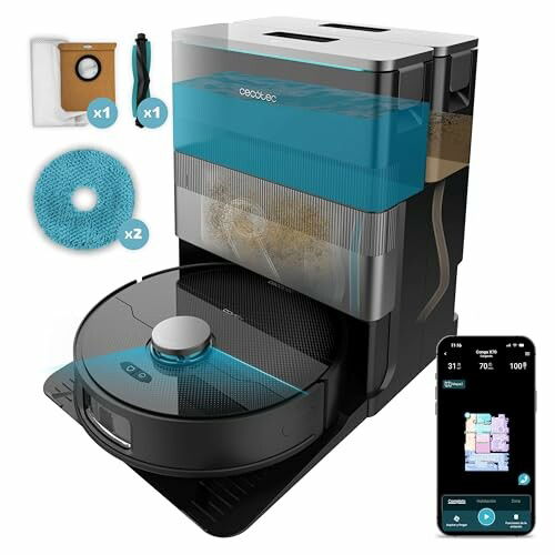 Cecotec Robot Aspirador y Friegasuelos Conga X70