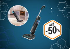 Cecotec tem um esfregão elétrico que aspira e lava ao mesmo tempo pela metade do preço