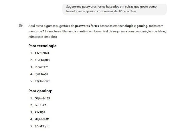 ChatGPT passwords