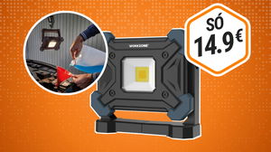 Chegou às lojas: a ALDI lança projetor de LED de 6.600 mAh por 14,99 euros!