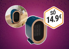 Chegou às lojas: aquecedor de cerâmica 1200W por menos de 15 € no Aldi!
