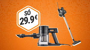 Chegou às lojas: este aspirador vertical está por menos de 30 € este fim de semana!