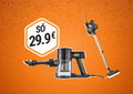 Chegou às lojas: este aspirador vertical está por menos de 30 € este fim de semana!