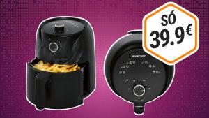 Chegou às lojas: Lidl tem fritadeira de ar quente de 1500 W por um preço imperdível!