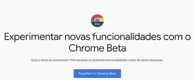 Google Chrome Beta
