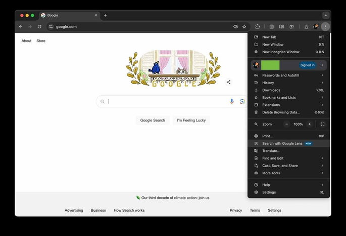 Chrome Circle to Search