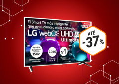 Cinema em casa: LG 55’’ 4K UHD com IA agora com desconto 37% na Amazon!