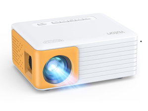 Cinema em casa? Mini projetor portátil com desconto top de 23% na Amazon